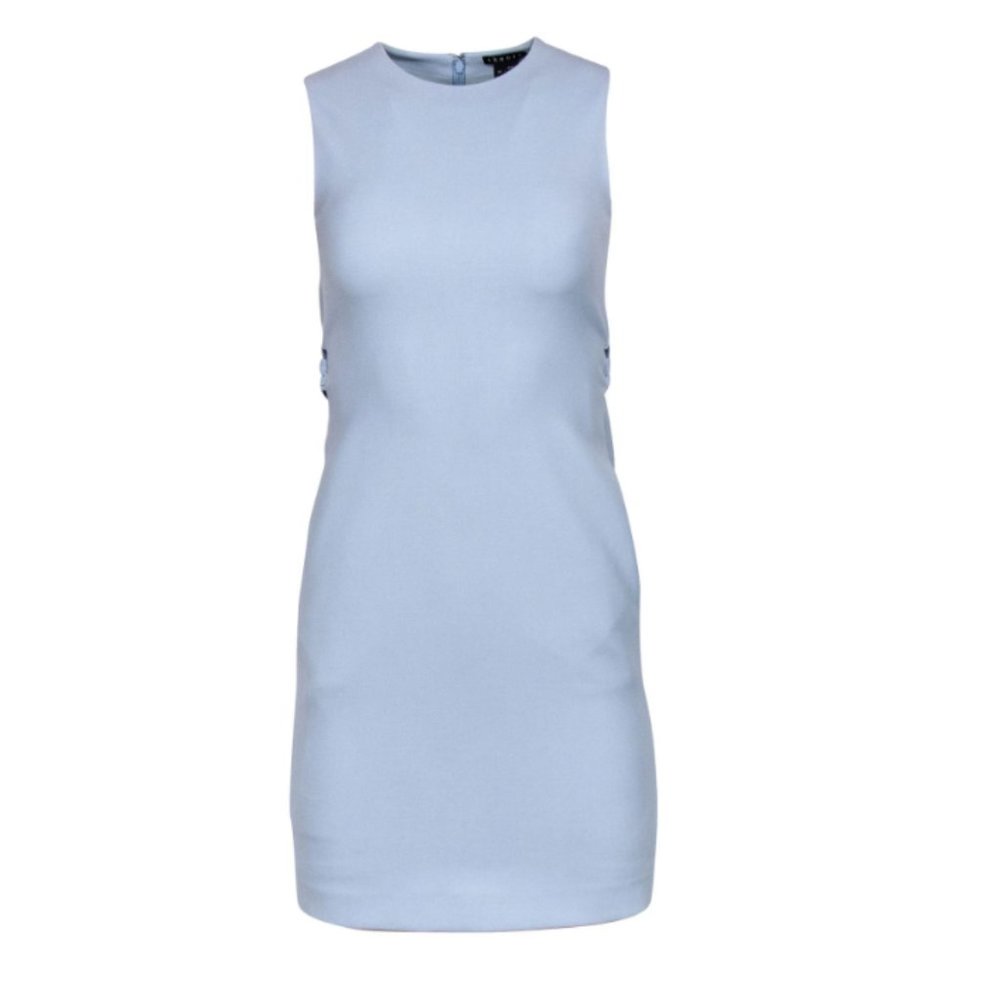 Baby blue Theory sheath dress